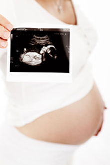 trudnica sa slikom ultrazvuka